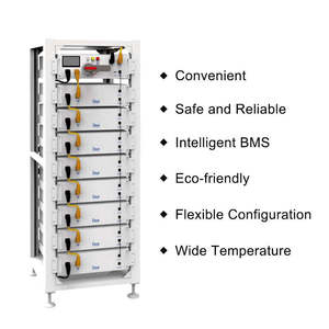 Batterijmodule Deye Hoge Spanning 51.2V/100Ah -5.12kWh Rackmontage Batterij BOS-G-Pack5.1+BOS-G-PDU-2+9/13 Laagbeugels - Product Image 2