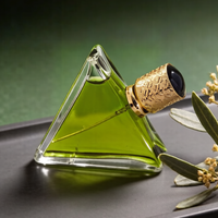 Botol Parfum Kaca Bentuk Khusus Grosir 50ml, Botol Semprot Kosong Laris Manis dengan Tutup Unik