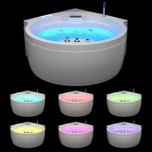 <span class=keywords><strong>Baignoire</strong></span> autoportante pour 1 personne avec massage, LED, robinet et <span class=keywords><strong>jacuzzi</strong></span> - Product Image 6