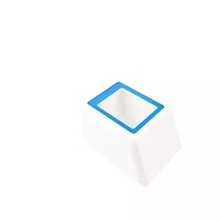 Escáner láser cuadrado de alta calidad, lector de código de barras, 2d, tipo de escritorio, tarjeta de identificación, número, qr