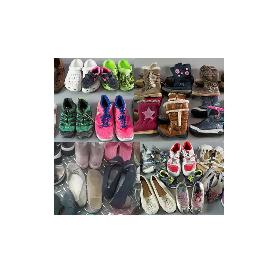 Korean Wholesale Good Price Cheap Fashionable High Quality Branded Male Women Kids Children Mixed Used Shoes