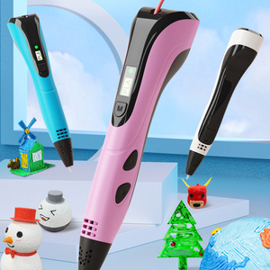 Stylo 3D portable pour enfants, automatique, éducatif, DIY, PLA, largeur d'écriture 0,7 mm, jouet en forme de plume, type animal, 6 mois - Product Image 5
