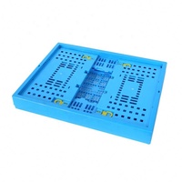 Boîte de rangement pliable, empilable et recyclable, adaptée aux supermarchés Conteneurs en plastique emboîtables en maille