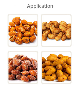 Máquina Automática para Sazonar Frutos Secos, Máquina Mezcladora <span class=keywords><strong>de</strong></span> Snacks para Tostar y Sazonar Continuamente, Máquina para Hacer Snacks - Product Image 5
