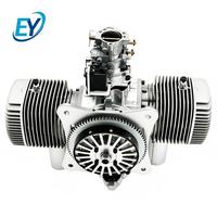 Le moteur de drone est un moteur à essence bicylindre refroidi par air GTT400 à deux temps de 400 cm³.