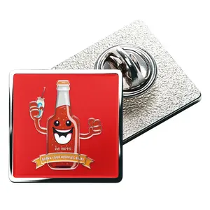 Pino de esmalte macio de metal, emblema de lapela macia personalizada, etiqueta metálica para fabricação