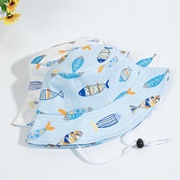 Sombrero de Verano Estampado WD-A61, Colorido y Lindo para Bebés Niños y Niñas