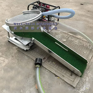 소규모 금 채굴 장비용 가솔린 엔진 플러싱 골드 팬닝 슈트 - Product Image 5