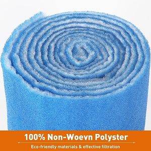 Trung Quốc Nhà máy sản xuất Giá vật liệu lọc <span class=keywords><strong>G4</strong></span> màu xanh Lọc bông chất liệu HEPA không khí nguyên liệu lọc bông - Product Image 2