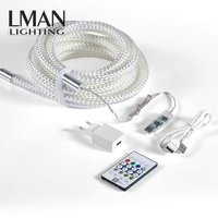Luces LED de Neón de Silicona de Bajo Consumo Energético de 5 Metros con Control por Aplicación, Sincronización con Música, Multicolor, Regulables, para Decoración del Hogar, Exteriores y Bares