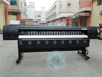 1901s 1,6 M 1,2 m 1 metro 24 Dx11 24 "Xp600 2 tablero basado en cabeza Plotter Digital calentador plano Eco solvente impresora y cortador