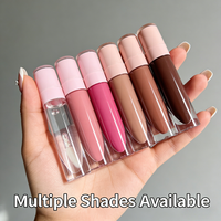 Gloss à lèvres végétalien populaire, brillant, waterproof, longue tenue, hydratant, haute pigmentation, rouge à lèvres liquide minéral, vente en gros