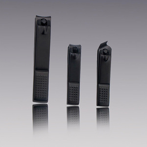 3Pcs Thép Không Gỉ Màu Đen Phẳng Cong Bevel Cắt Móng Tay Thiết Lập Làm Móng Tay Móng Chân Công Cụ Cho Cá Nhân Nhà Chăm Sóc Móng Tay Sử Dụng - Product Image 6
