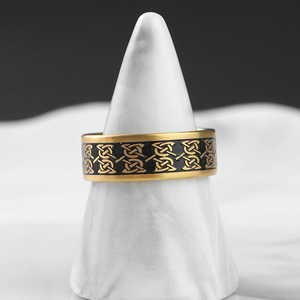 Fashion Charm New Style Custom Stainless Steel Enamel Bracelets PVD 18K Charm Ring <b>Gold</b> <b>Bangles</b> Jewelry <b>Set</b> - Product Image 5