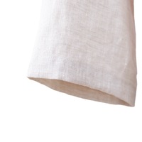 Peignoir d'été ample en lin et coton respirant, col en V, avec cordon de serrage, pour femme, idéal pour la maison, l'hôtel ou le club