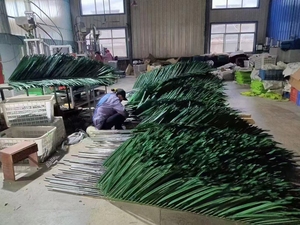 <span class=keywords><strong>Chrysalidocarpus</strong></span> <span class=keywords><strong>Lutescens</strong></span> Bonsai Interior Artificial Fish Tail Palma Planta Ornamento Verde Decoración de pie - Product Image 6