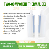 Gel à Haute Conductivité Thermique 2.0-8.0W/mk Électronique Automobile GPU CPU Pâte Thermique pour Refroidissement de Serveur PC