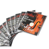Alice A705 Stainless Steel Coated Violin Strings Set 4/4 3/4 1/8 Sizes Ni-Fe Winding for Stringed Instruments Parts Accessories