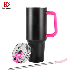 Hot bán sản phẩm mới quảng cáo Quà Tặng trống uống tùy chỉnh 40oz chân không cốc với rơm - Product Image 3