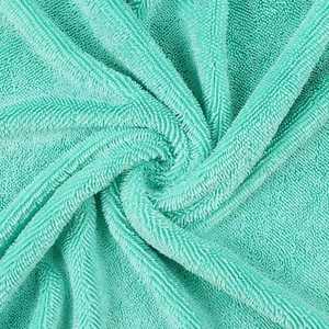 Serviette de lavage de voiture en microfibre polyester double face à tressage optimisé pour la collecte d'eau, avec bordure torsadée, directement de l'usine - Product Image 3
