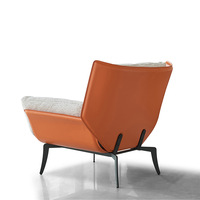 Fauteuil individuel personnalisé, design moderne et durable en métal, pour salon de beauté, café, bureau, hôtel, club, réception, maison, salon
