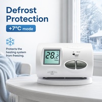 Thermostat intelligent programmable numérique sans fil RF C3RF pour chaudière à gaz, système de chauffage