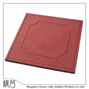 Thick Elastic Rubber Floor For Sport Playground Tiles Backyard Play Area Outdoor Sports Flooring