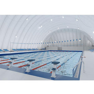 Air Supported Inflated Tensile Film Dome <b>Tent</b> <b>Canopy</b> Inflatable for Industrial Farm Warehouse Storage Shed - Product Image 6