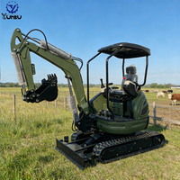 Mini-excavatrice sur chenilles avec moteur EPA, livraison gratuite, vente directe d'usine, haute efficacité, excavatrice sur chenilles de 4 tonnes
