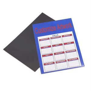 Imán de nevera de papel con calendario real, tarjeta de presentación magnética impresa y folleto promocional DIY para decoración de neveras - Product Image 4