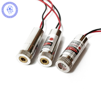 3-5V Power Supply Focused Garis Hijau Laser Generator 520nm 5Mw Laser Diode