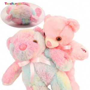 Oso de Peluche con Luces, Peluche Personalizado, Muñeco de Animal Suave y Adorable para Niños, Regalo para el Día de San Valentín o Navidad, Oso de Peluche que Brilla en la Oscuridad - Product Image 4