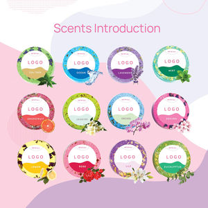 ชุดฝักบัวอาบน้ำแบบมิ้นท์6ชิ้น40กรัมชุดเครื่องอบไอน้ำธรรมชาติ