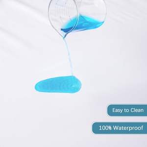 Kraliçe fermuarlı şilte kılıfı su geçirmez yatak koruyucu, 6 tarafı ambalaj kutusu bahar kapak 8-15in kadar uyuyor - Product Image 5