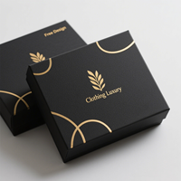 Boîtes d'expédition en carton noir écologiques de conception gratuite Emballage d'auto-soin avec logo personnalisé pour le dossier d'expédition en papier de beauté naturelle