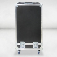 ST Personnalisé Triple 4U Rack Équipement de sonorisation Audio Absorbant les chocs Ball Flight Box Amplificateur Circuit Box Boîte de protection extérieure