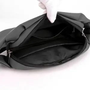 ナイロン防水ウエストバッグ調節可能なショルダーストラップチェストバッグ多機能ファニーパックアウトドアスポーツ用