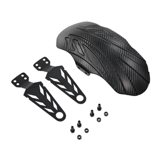 Guardabarros Universal con Patrón de Fibra de Carbono para VSETT <span class=keywords><strong>10</strong></span>+ MUKUTA <span class=keywords><strong>10</strong></span> <span class=keywords><strong>Plus</strong></span> ZERO 10X KAABO <span class=keywords><strong>Mantis</strong></span>, Guardabarros para Patinete Eléctrico de <span class=keywords><strong>10</strong></span> Pulgadas - Product Image 2