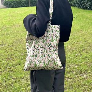 Sac en toile personnalisé avec impression de logo, sac de shopping publicitaire tendance, sac en toile 100% coton, sac à bandoulière, taille personnalisée - Product Image 6