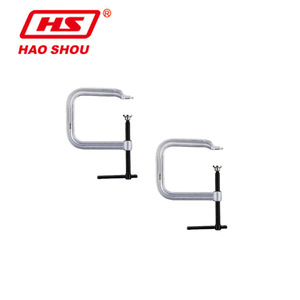 แคลมป์ Hao Shou F Type ขนาด 250 มม. แบบเหล็ก สำหรับยึดชิ้นงานด้วยมือ ใช้กับเครื่อง CNC Machining Center - Product Image 2