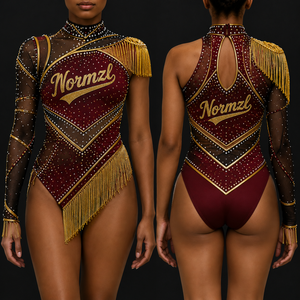 Costumes de danse de <span class=keywords><strong>majorette</strong></span> pour femmes personnalisés, <span class=keywords><strong>super</strong></span> élastiques, de haute qualité, avec franges en paillettes, uniformes de <span class=keywords><strong>majorette</strong></span> pour filles - Product Image 4