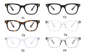 Lunettes carrées classiques anti-lumière bleue, lunettes de lecture, lunettes de vue pour femmes et hommes, lunettes d'ordinateur - Product Image 5