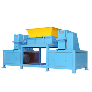 High Efficiency Automatic Double Shaft Shredder for Scrap <b>Tires</b> and Plastic Multifunctional Crushing <b>Machine</b> Wee Scrap <b>Tires</b> Pla - Product Image 1