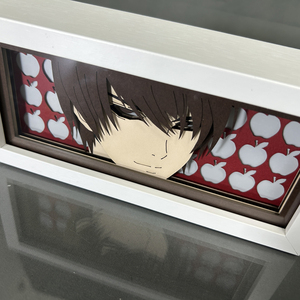 Veilleuse à Led Yagami pour chambre à coucher Lampe de bureau Death Note L Anime Light Box Cadre en bois Découpé au laser Papier Lightbox <span class=keywords><strong>Manga</strong></span> - Product Image 5