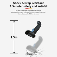 Escáner de Códigos de Barras 1D/2D y Lector de Códigos QR USB con Cable HC-708 para Supermercados y Tiendas Minoristas - En Stock