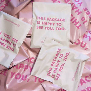 Custom Design Logo Printed Plastic Poly Mailer Express Delivery Clothing Packaging Packing Postage Bags for Clothes - Product Image 4