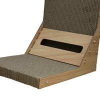 Griffoir pour chat en forme de L, amovible, pour aiguiser les griffes, grimper et gratter