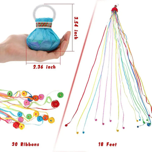 مدفع الكونفيتي القابل للتخصيص لحفلات الزفاف ورأس السنة الجديدة، قاذف حفلات يدوي يستخدم لمرة واحدة، زينة ورقية للرمي - Product Image 4