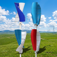 Éolienne spirale à axe vertical compacte 2026 de 5 kW 10 kW à énergie libre, sortie 220 V pour usage domestique