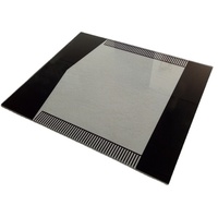 Panel de vidrio para horno microondas endurecido de diseño personalizado de alta calidad, Impresión de pantalla de seda, horno microondas, vidrio templado para puerta
